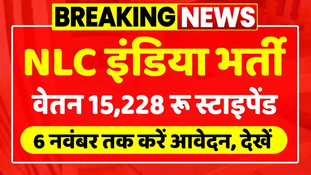 NLC India Vacancy 2024